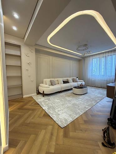 Батирлер: 3 бөлмө, 90 м², АЮ Гранд Элитка, 6 кабат, Дизайнердик оңдоо — 1