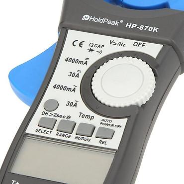 Təmir və tikinti: HoldPeak HP-870K AC-DC Sıxac Sayğacı (Pensampermeter) HP-870K — 3