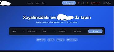 cpm maşın satışı: Veb saytların hazırlanması, Mobil tətbiqlərin hazırlanması — 1
