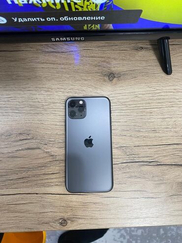 iphone 11 цена бишкек бу: IPhone 11 Pro, Колдонулган, 256 ГБ, Коргоочу айнек, Каптама, 70 %