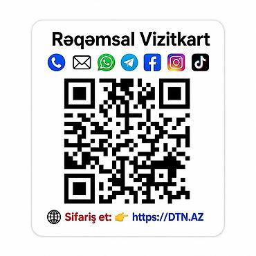 dayə axtariram: Rəqəmsal Vizitkart – DTN.AZ Məhsulun mahiyyəti: - QR kod əsasında — 2