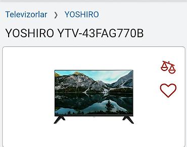 qiriq ekran: YOSHIRO YTV-43FAG770B – 43" (109 sm) Full HD Google TV Xüsusiyyətlər — 1