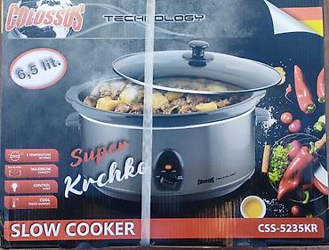 tablica za gradiranje rakije: Colossus Technology CSS-5235KR – Slow Cooker (krčko) - Zapremina: 6,5 — 1