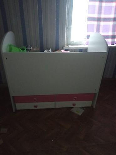 qusar mebel: Uşaq çarpayısı – kombinə edilmiş model - Material: laminat/MDFlam — 1