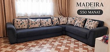 bag stullari: MADEIRA künc divan dəsti - Model: Madeira - Forma: L-şəkilli künc — 1