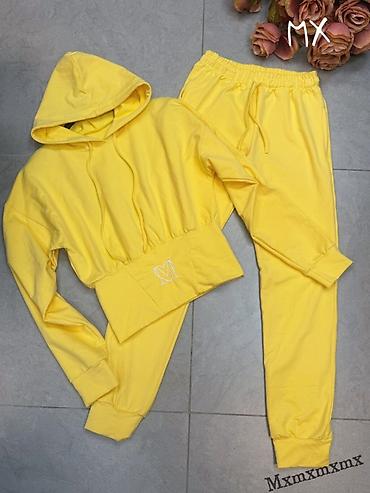 Gornji i donji deo: ✨Ženski komplet trenerke sa kapuljačom – visok struk i uski kroj ✅2500 — 9