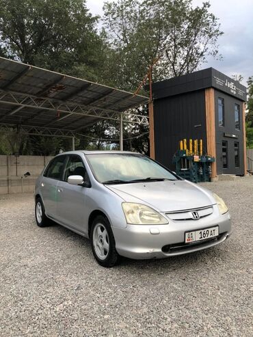 машина дишовый: Серебристый хэтчбек Honda Civic представляет собой универсальное
