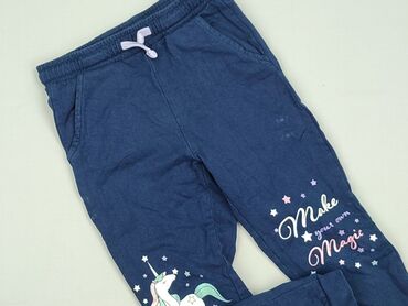 Sweatpants, Little kids, 5-6 years, 116, condition - Perfect