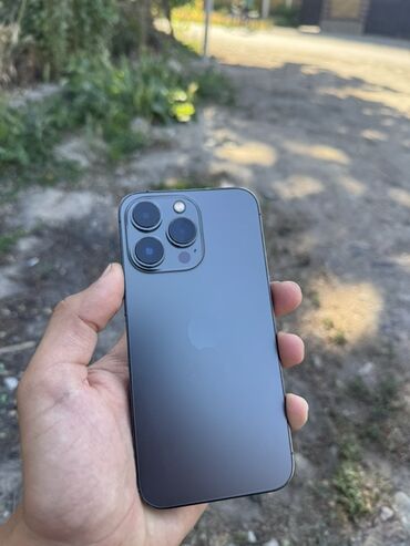 мини подставка для телефона: IPhone 13 Pro, Колдонулган, 128 ГБ, Кара