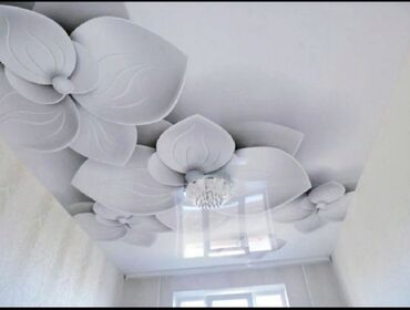 Натяжной потолок: Натяжной потолок Матовое, 3D потолки, Глянцевое Гарантия, Бесплатный замер, Монтаж — 4