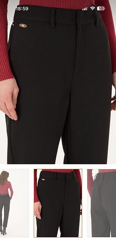 polo assn: Klassik Şalvar, U.S. Polo Assn, rəng - Qara — 6