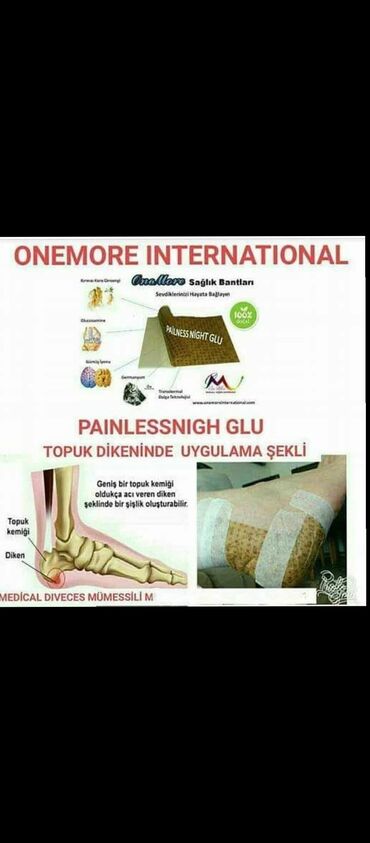 velpo bandajı: Onemore International tərəfindən topuq dikənləri üçün ağrısız