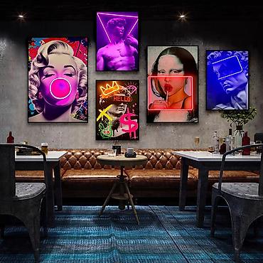 07 sekilleri: LED neon işıqlı tabloların hazırlanması . 💡 Məkanınıza fərqlilik və — 1