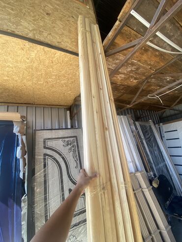 Готовые перила: Готовые перила, Материал: Дерево, Для балкона, Новый — 18