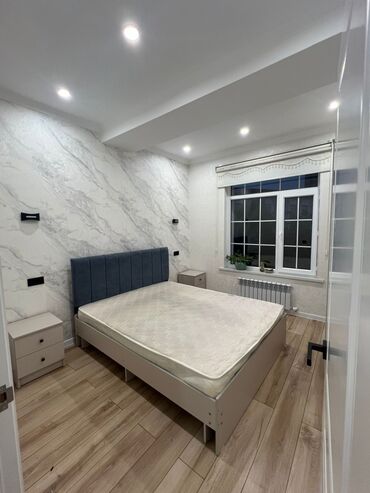 квартира с панорамными окнами: 1 бөлмө, 44 кв. м, Элитка, 6 кабат, Евроремонт