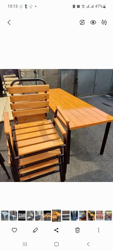 Bağ, çöl masa və oturacaq dəstləri: 🔥Masa ve oturacaqlar🔥 ✅Bağ evleri,kafeler,restoranlar üçün her növ -da lalafo.az — 4 Bağ, çöl masa və oturacaq dəstləri: 🔥Masa ve oturacaqlar🔥 ✅Bağ evleri,kafeler,restoranlar üçün her növ — 4