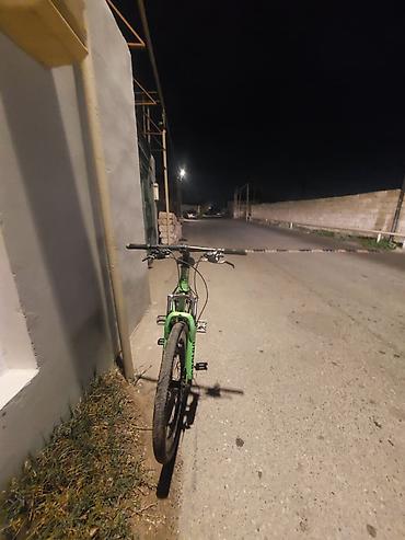 crolan bicycle: Yaşıl rəngli dağ velosipedi - Güclü alüminium tipli çərçivə — 2