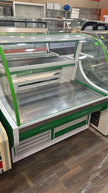 Soyuduculu vitrin tezgah - Mağaza, market, deli/butcher və kafe üçün