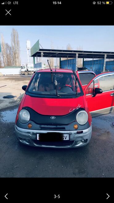 купить машину шевроле: Daewoo Matiz: 2001 г., 0.8 л, Автоматические, Бензин