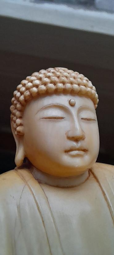 dušeci za ležaljke: Japanska slonovaca rezbarija – škola Tokio, majstor Yoshiyuki (oko — 8