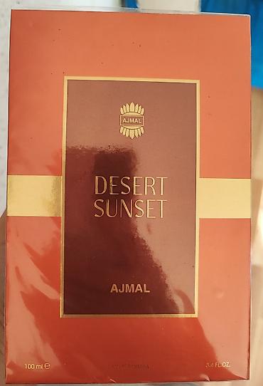 Şəxsi əşyalar: Ajmal Desert Sunset 100 ml Edp Tam orijinal. Yarı qiymətinə satıram — 1