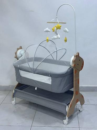 Nənnilər: ✨ Cool Baby 1513 — Pultla idarə olunan, avtomatik yellənən beşik Cool — 2