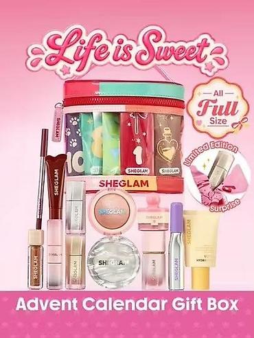 uşaqlar üçün bayram xonçası: SHEGLAM “Life is Sweet” Advent Calendar Gift Box - Məhdud buraxılış — 1