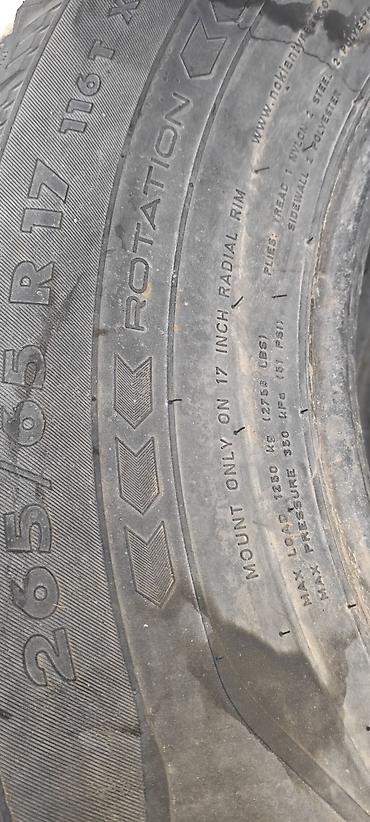 100 с4: Зимние шины Nokian (шипуемые), размер 265/65 R17 116T — 4