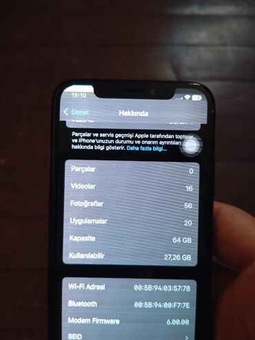 ayfon es: IPhone Xs, 64 GB, Qara