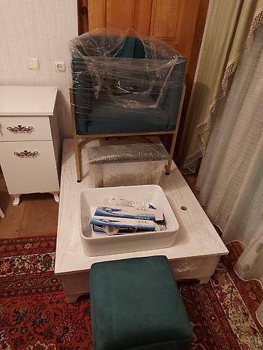 Оборудование для красоты и эстетики: Manikür/pedikür üçün tam avadanlıq dəsti - İş masası: ağ rəngdə, sağ — 5