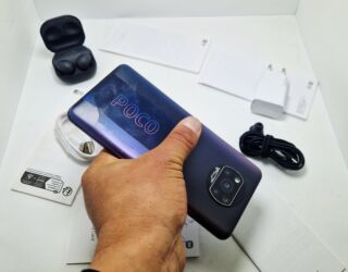 redmi note 8 pro цена в оше: Poco X3 Pro, Колдонулган, 256 ГБ, түсү - Көк, eSIM, 1 SIM, 2 SIM