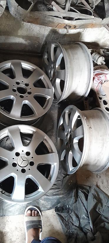 işlənmiş disklər: Salam Mercedes ML 2002 modelin ustunden cixmadir. Tezesin almwam deye — 2