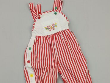 legginsy sportowe z kieszeniami: Dungarees, 9-12 months, condition - Very good