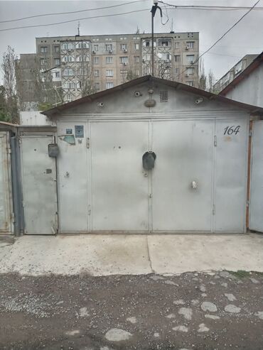 гараж ахунбаева: 20 кв. м, Металл | Күзөт, Жертөлө, ороо