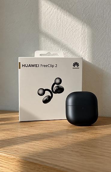 без кейса: Наушники клипсового типа, Huawei, FreeClip, Новый — 1