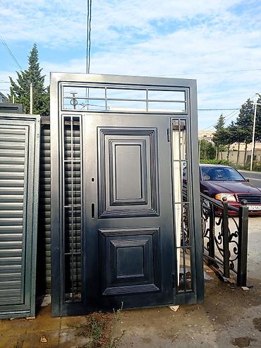 şef qaplar: Metall qapı dəsti - Material: qalın metal konstruksiya, elektrostatik — 1