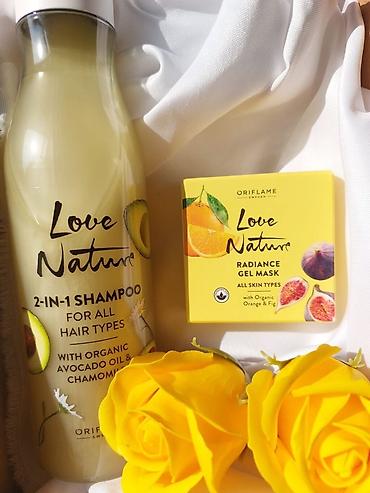 dəsti: Oriflame Love Nature seriyasından dəriyə qulluq vasitələri dəsti — 5