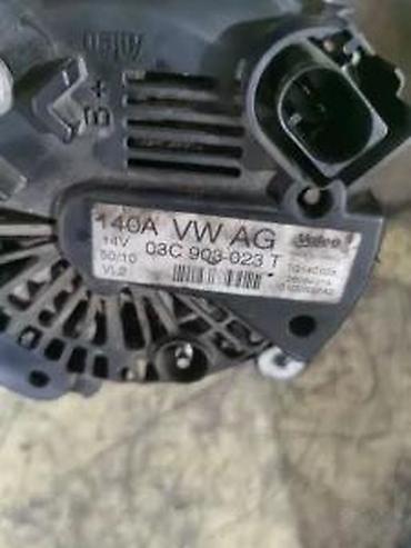 akumulator bmw x4: ALTERNATOR A1, PASSAT B7. 03C903023T | alternator Audi, VW — 1
