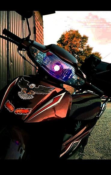 Скутеры: Мопед/скутер-кубик (underbone) с багажным кофром - Тип: дорожный — 5