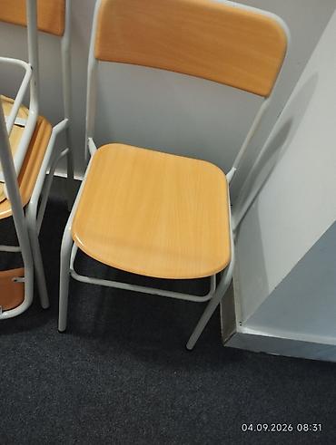 məktəbli partası: İşlənmiş, Açılmayan, Dördbucaq masa, 6 stul — 3