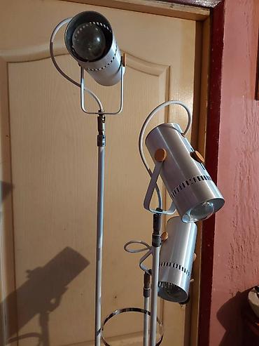 Rasveta: Retro prelepa podna lampa sa tri spotlight u stilu Safatti iz 60 — 2