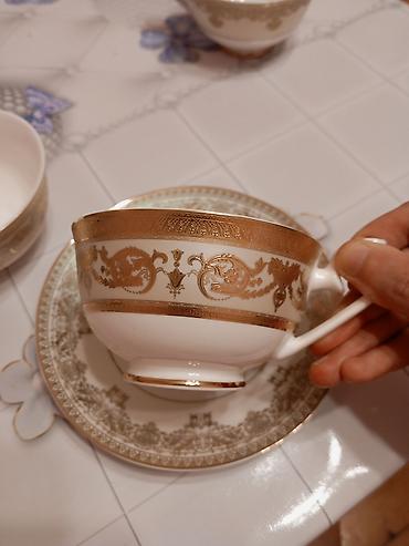 viski qabı: Stəkanlar, rəng - Qızılı — 6
