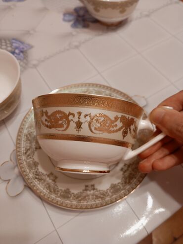 Fincanlar: Fincanlar, rəng - Qızılı — 6