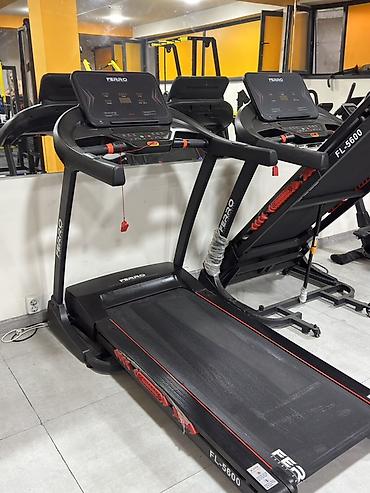 Беговые дорожки: Ferro Fitness FL-5600 qaçış trenajoru - Güclü elektrik mühərriki və — 4