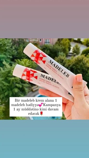 апсайз крем в душанбе: Madeleb kremimiz kampaniyadadır🌹