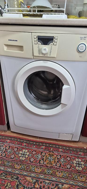 qabyuyan 45 sm: Paltaryuyan maşın - Tutum: 5 kq - Enerji sinfi: Class AA (etiketdə — 1