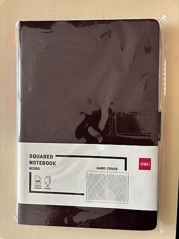 2 ci sinif defteri: Bloknot (ajanda) - 96 vərəq. 210mm*143mm ölçülü, tünd vişnə rəngli — 1