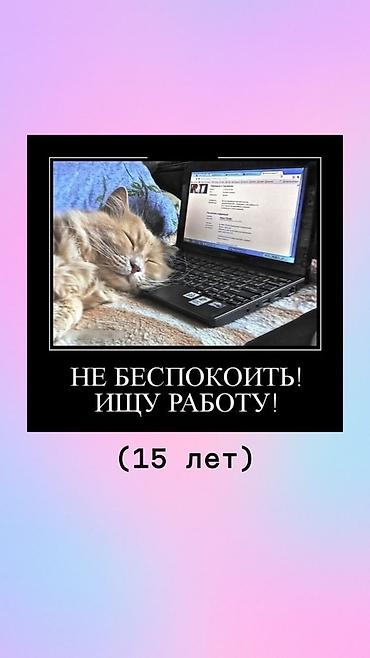 Вакансии: Ищу работу возраст: 15 лет готова работать в кафе афицианткой с 14:00 — 1