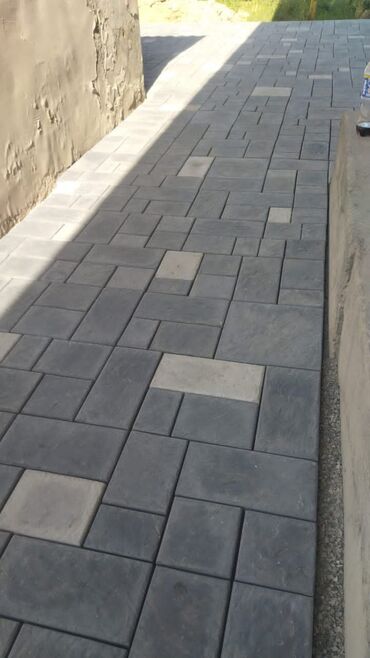 Тротуарная плитка: Тротуарная плитка, Другая модель, Под камень, Для двора, Новый — 19