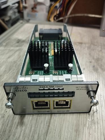 коммутаторы cisco sb: Продаю модуль Cisco C3KX-NM-10GT. Уустанавливается в старшие — 2